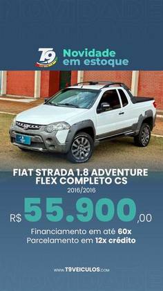 FIAT STRADA 1.8 MPI ADVENTURE CD 16V FLEX 3P MANUAL